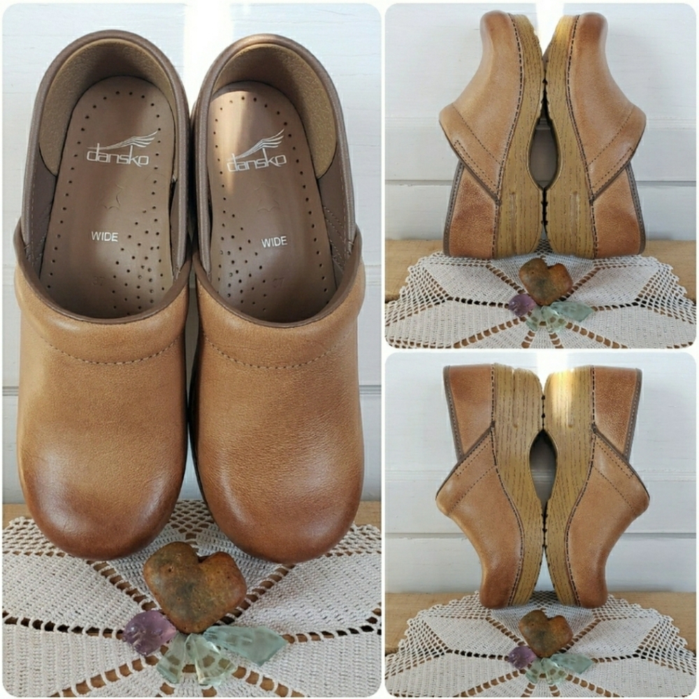 ⚘AvaiLable⚘inQuire⚘Dansko Honey Clogs Burnished Distress 35 36 37 38 39 40-1-2-3 - Picture 8 of 13